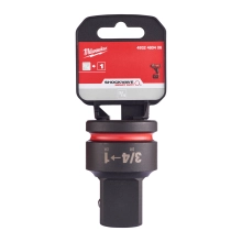 Adapter 3/4″ kwadrat na 1″ kwadrat do nasadek udarowych Milwaukee SHOCKWAVE IMPACT DUTY – widok 2 Adapter 3/4″ kwadrat na 1″ kwadrat do nasadek udarowych Milwaukee SHOCKWAVE IMPACT DUTY – widok 2